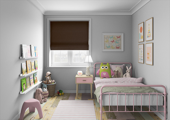 Kent, Chocolate - Roman Blind - Image 5